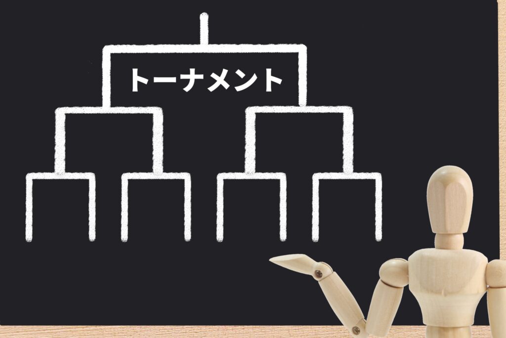 画像：トーナメント表（引用元：写真AC）